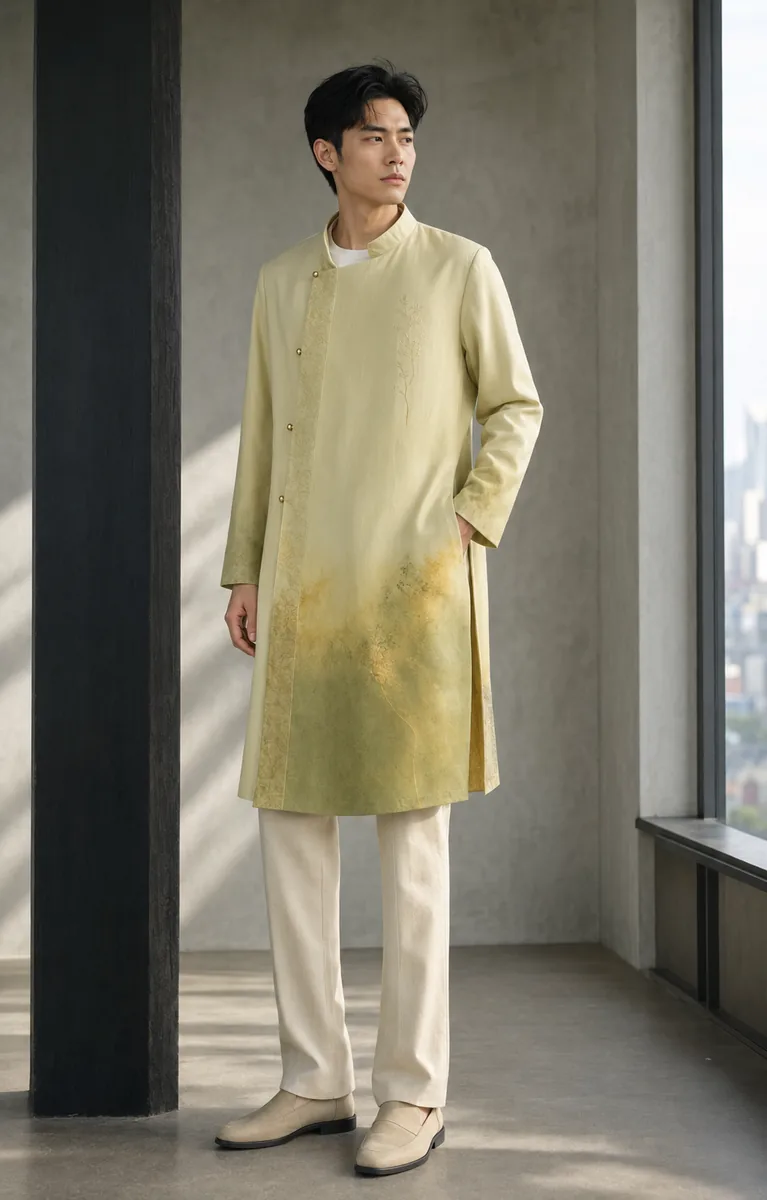 Mai — Vạt Sương màu Ngọc lam